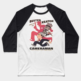 Cameraman Baseball T-Shirt